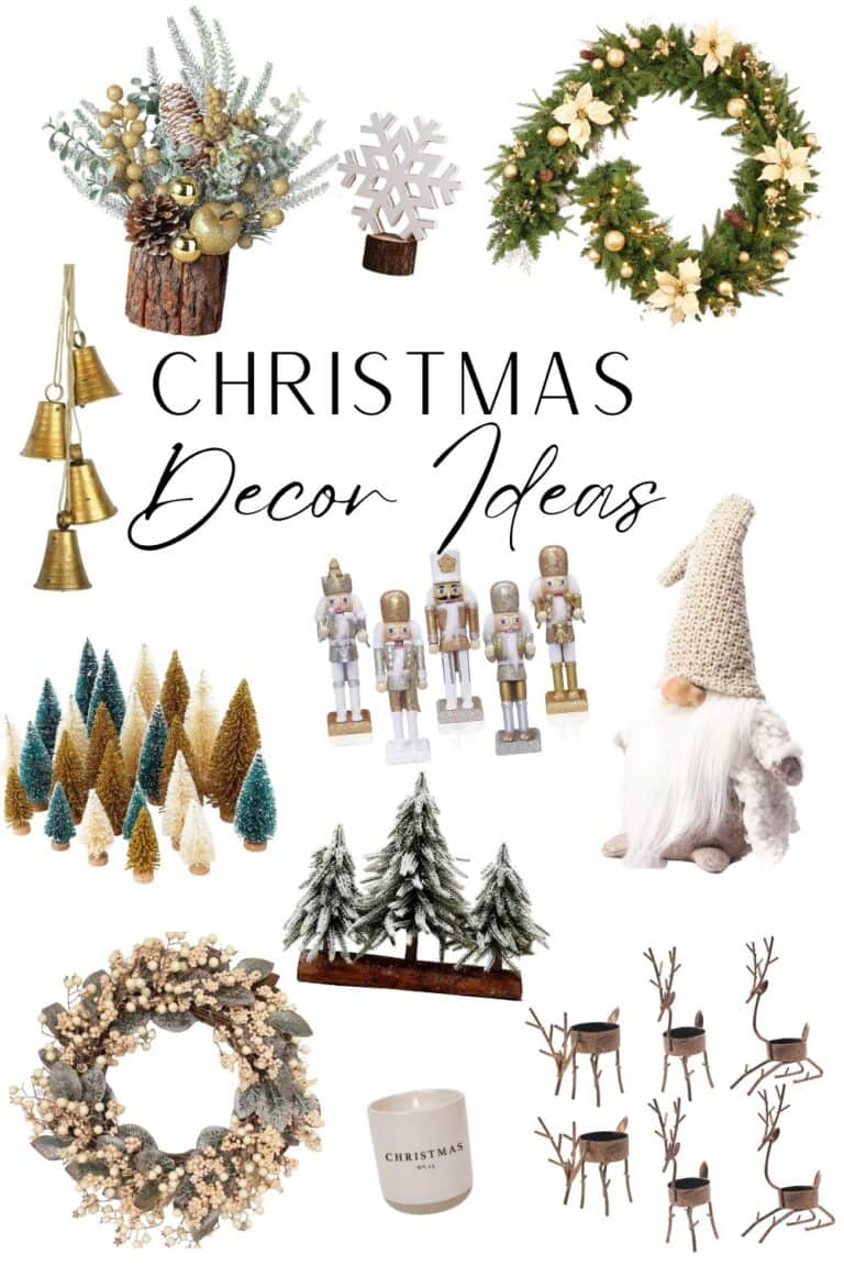 neutral christmas decor