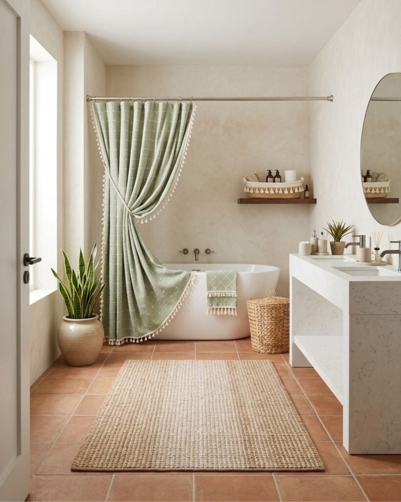 Sage Green Bathroom Idea