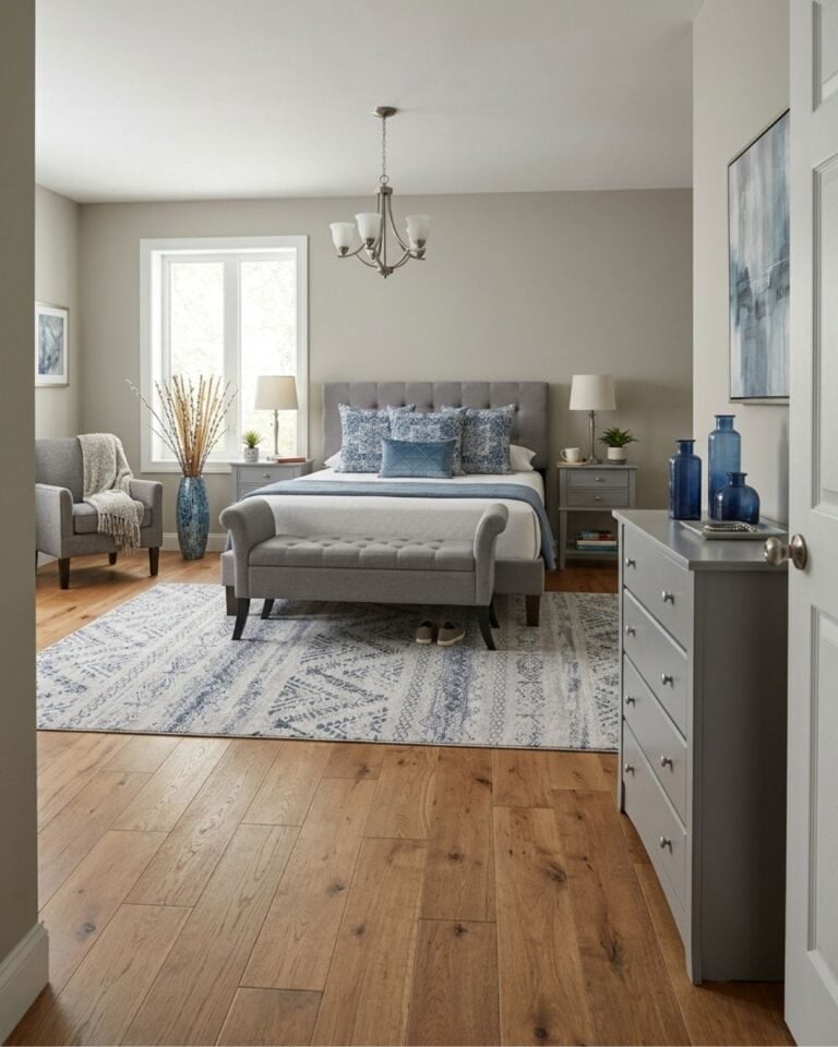 Serenity in Blue: A Bedroom Mood Board