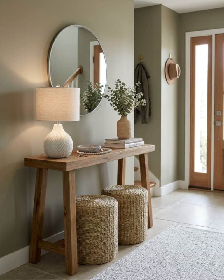 Sleek Minimalist Entryway Idea