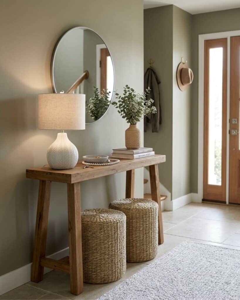 Sleek Minimalist Entryway Idea