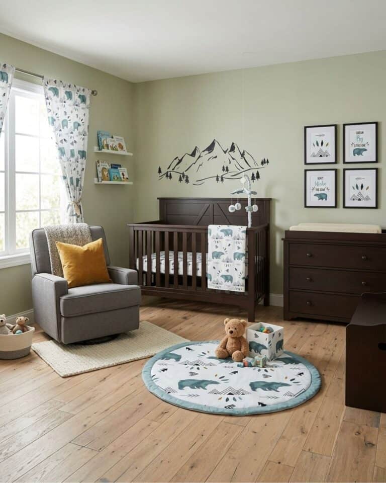 Adorable Mountain Nursery Ideas