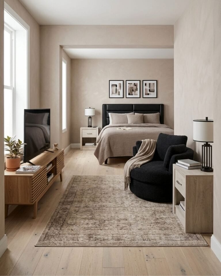 Modern Small Studio Apartment Design
