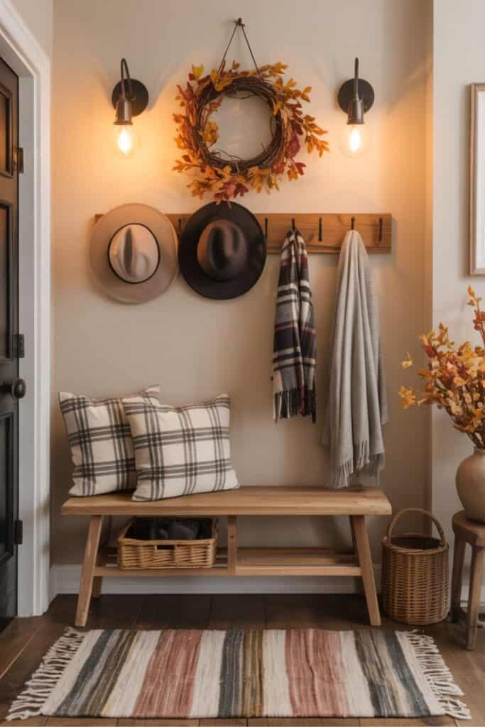 autumn entryway