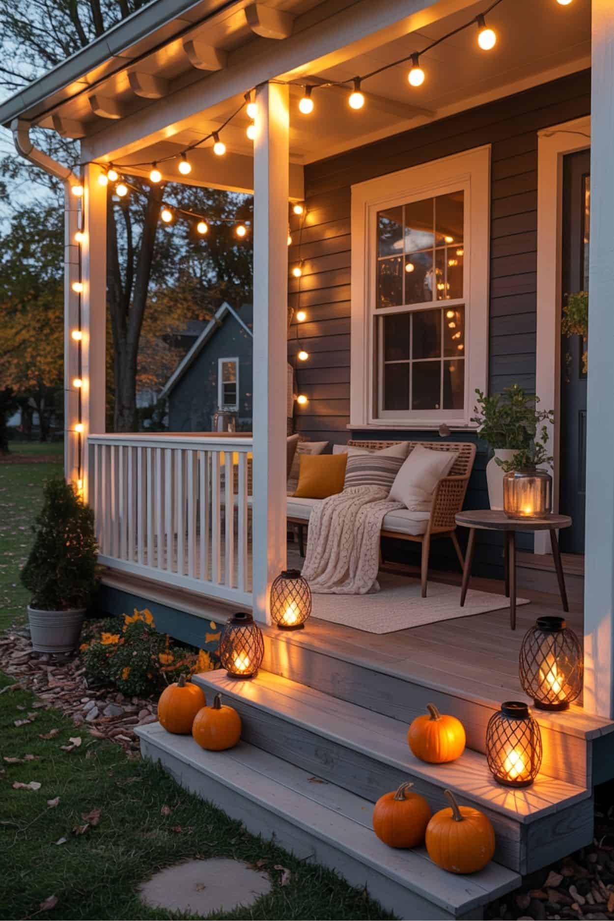 20+ Fall Porch Decor Ideas for a Cozy Fall Vibe
