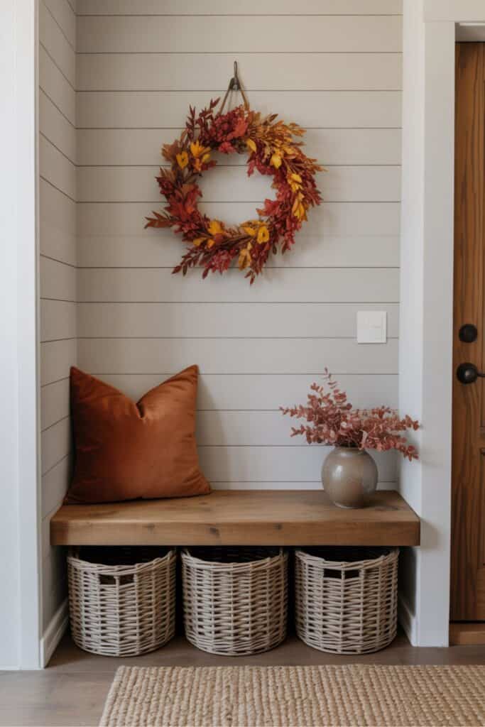 fall entryway