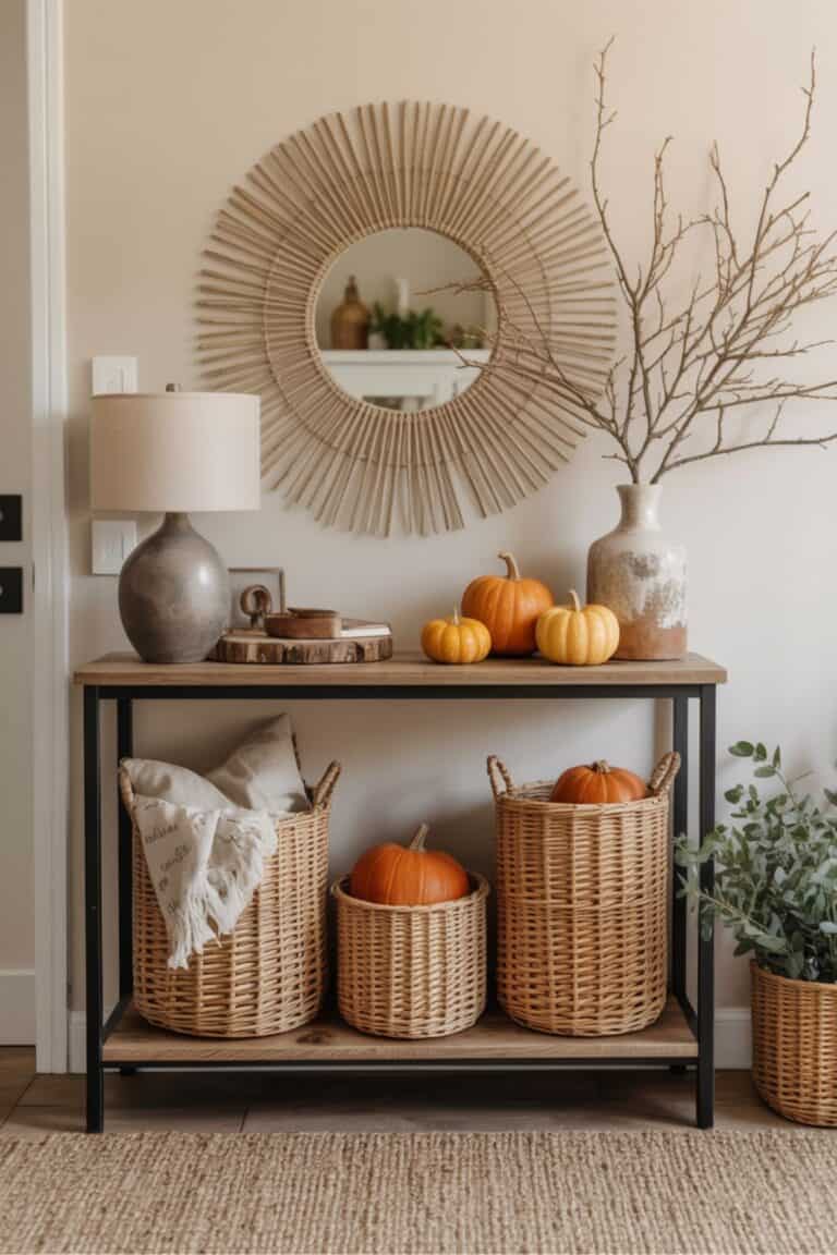 20+ Fall Entryway Decor Ideas for a Cozy Autumn Season
