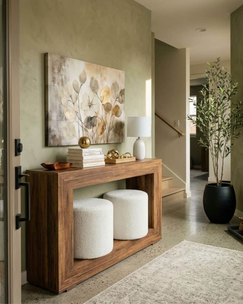 Modern Chic Entryway Idea