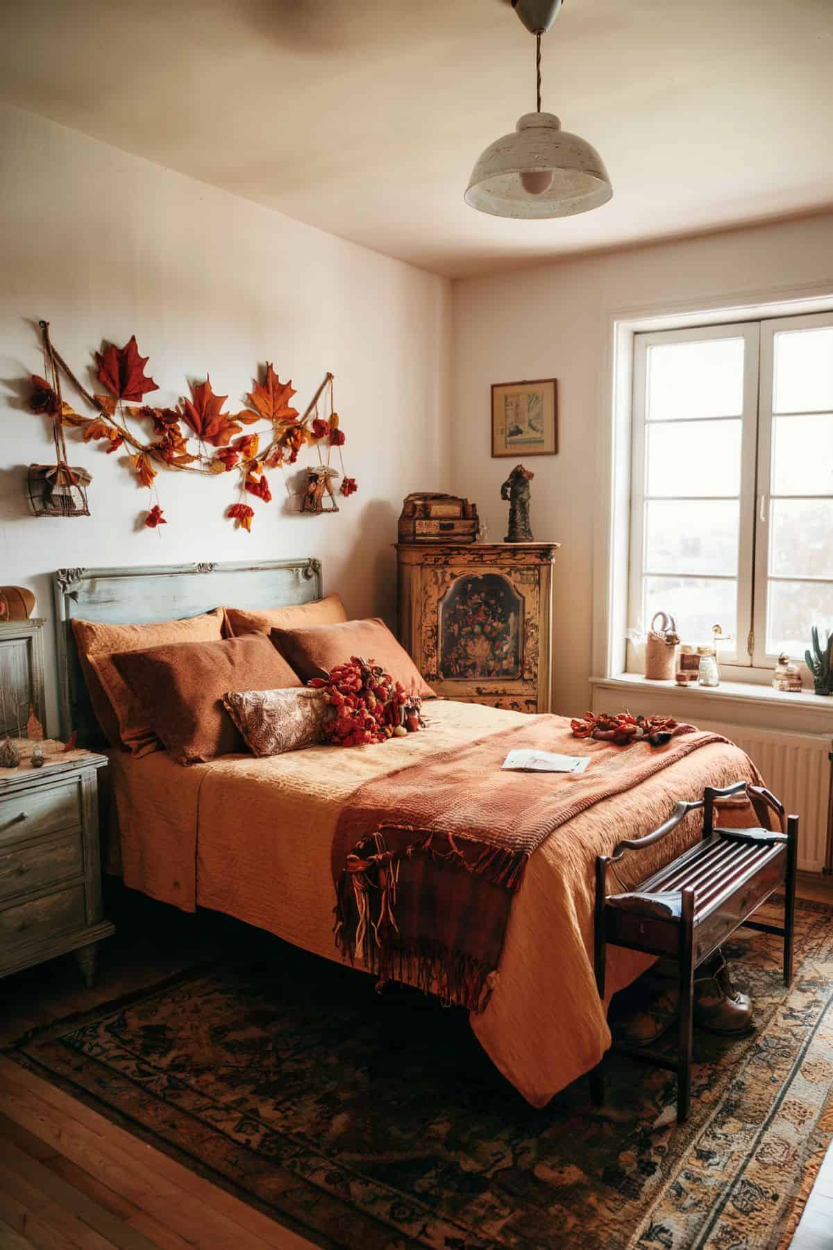 20+ Fall Bedroom Decor Ideas for a Cozy Autumn Season