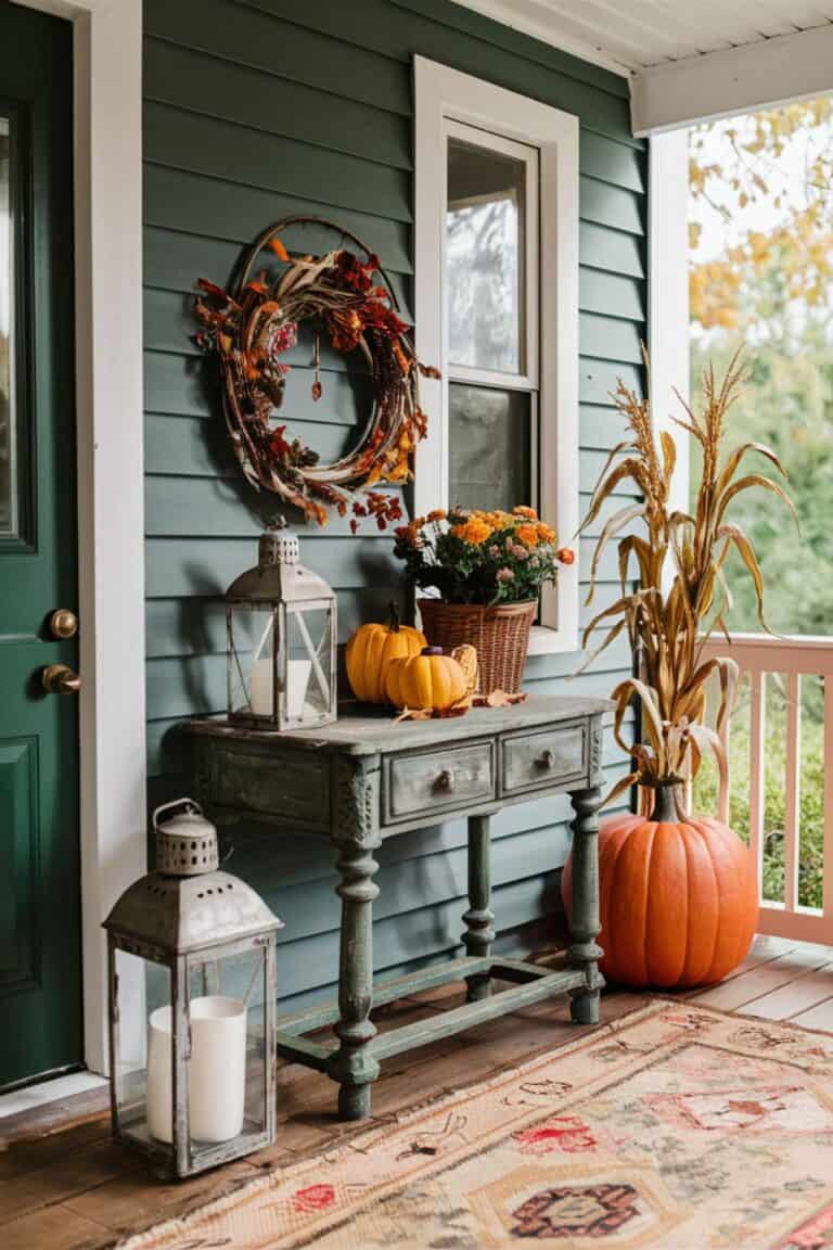 20+ Fall Porch Decor Ideas for a Cozy Fall Vibe