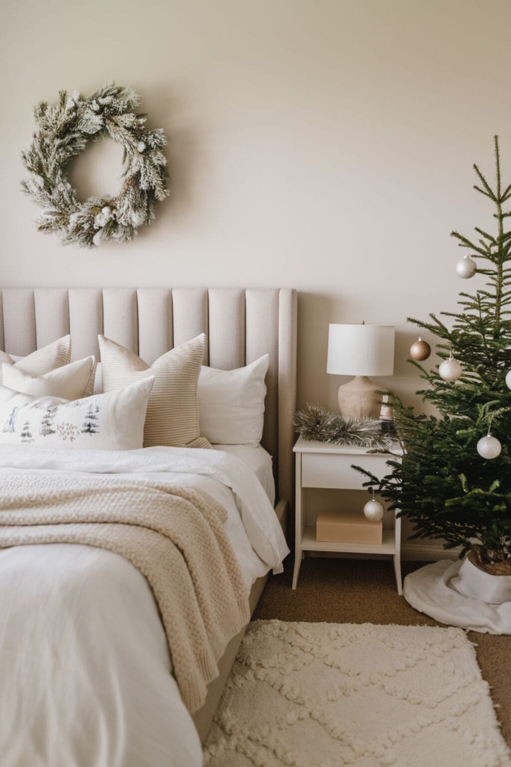 15 Beautiful Christmas Bedroom Decor Ideas You'll Love