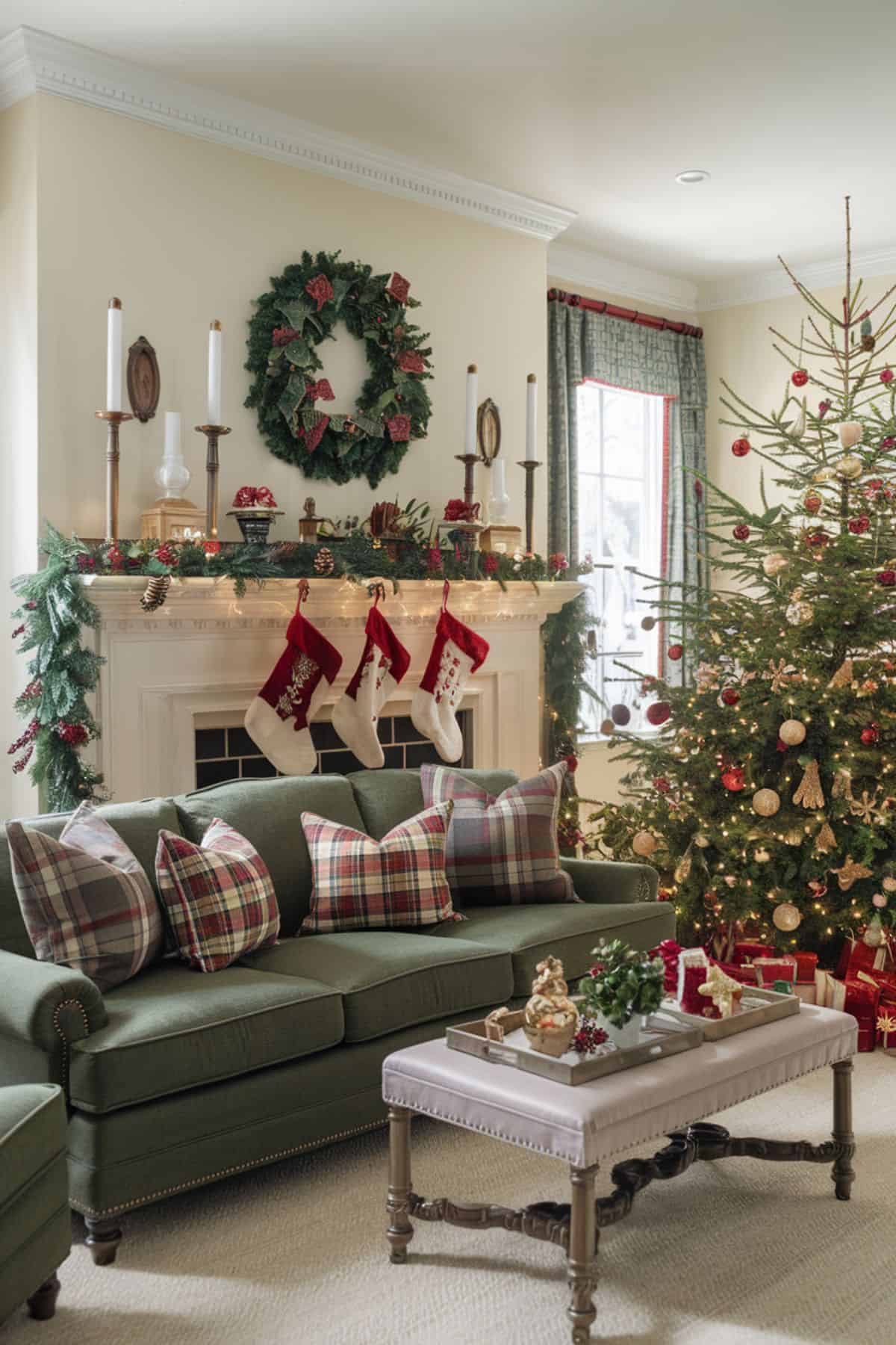15 Christmas Living Room Decor Ideas You'll Love