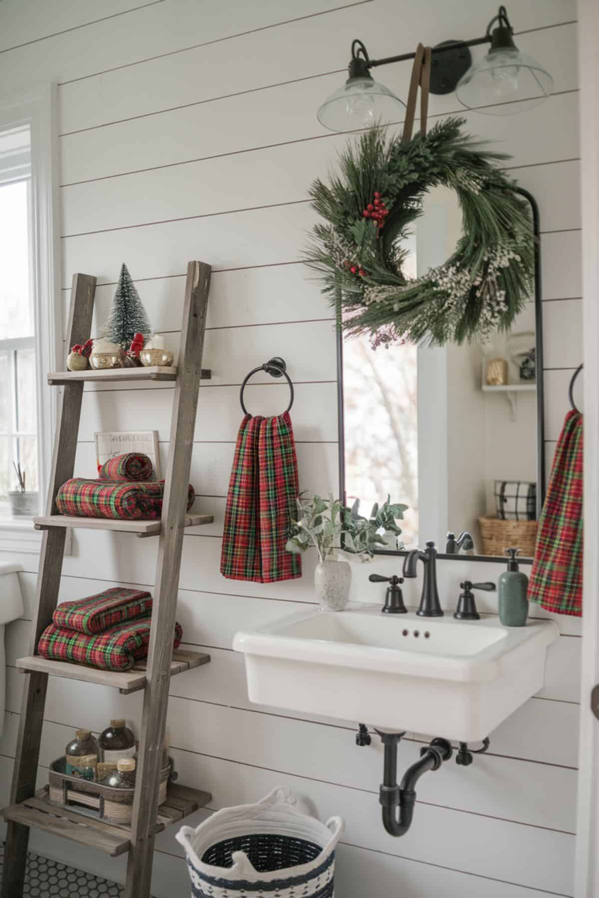 15 Festive Christmas Bathroom Decor Ideas You'll Love