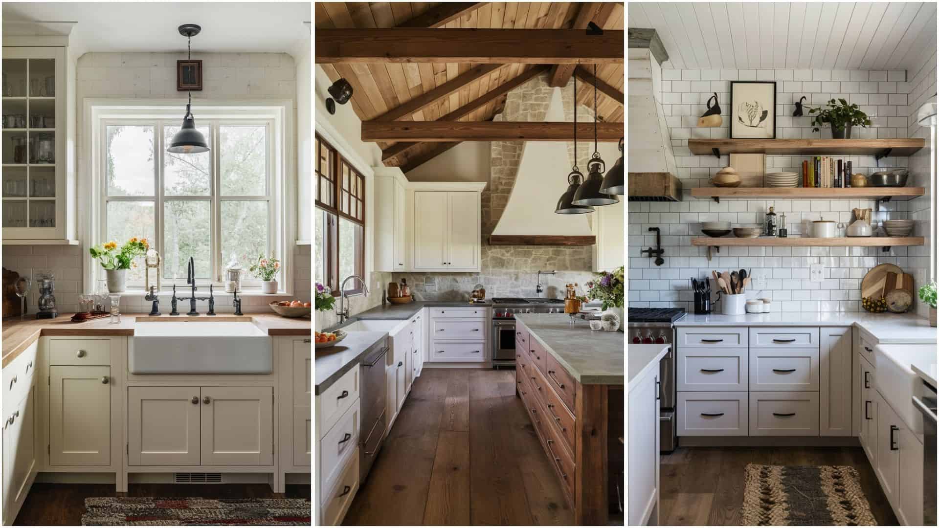 17 Stunning Modern Farmhouse Kitchen Design Ideas