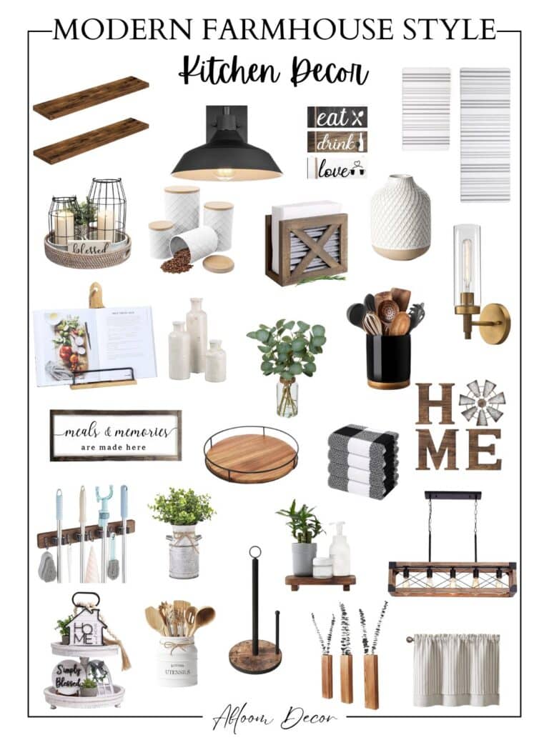modern farmhouse style kitchen decorating ideas