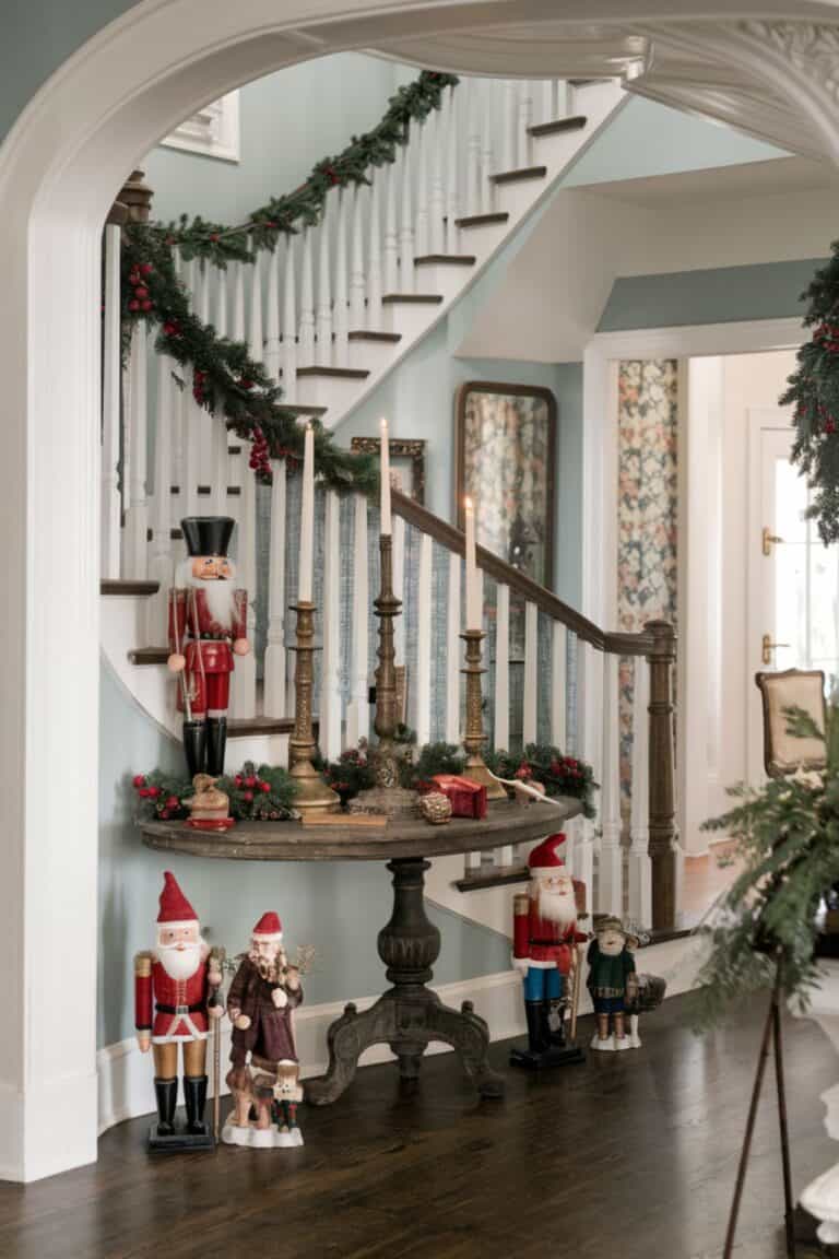 15 Festive Christmas Entryway Decor