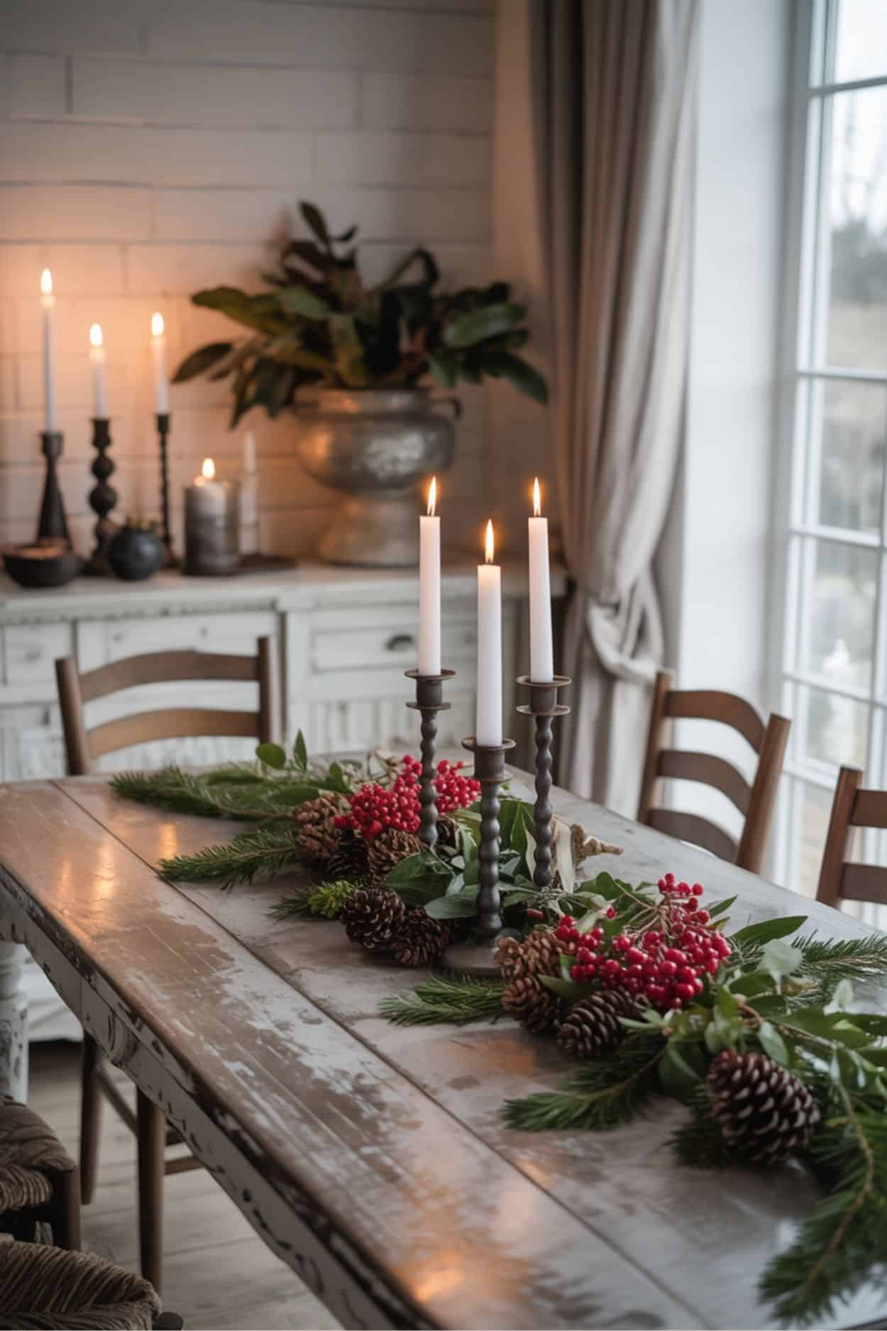 15 Festive Christmas Dining Room Decor Ideas You'll Love