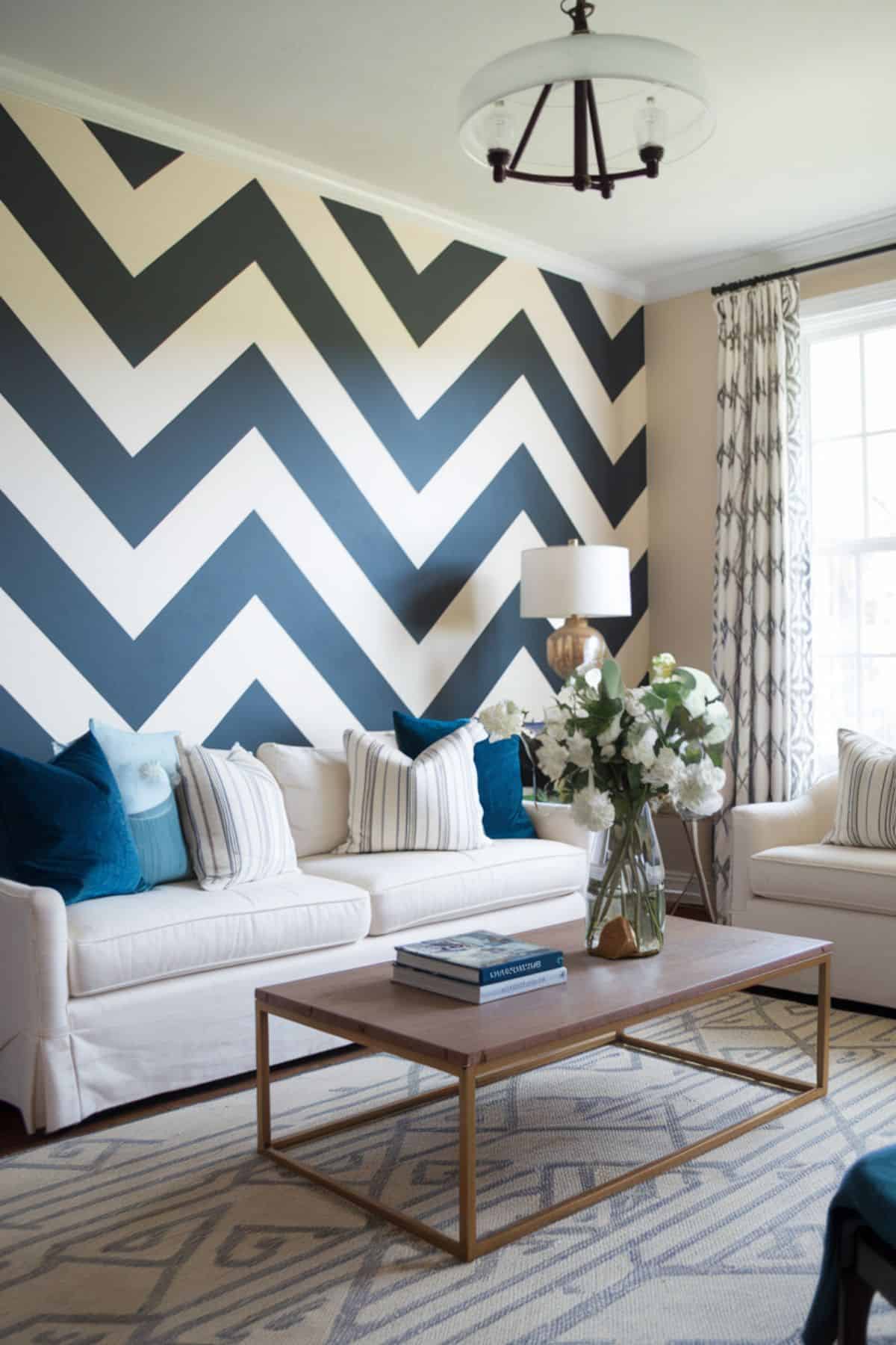 Chevron Paint Design