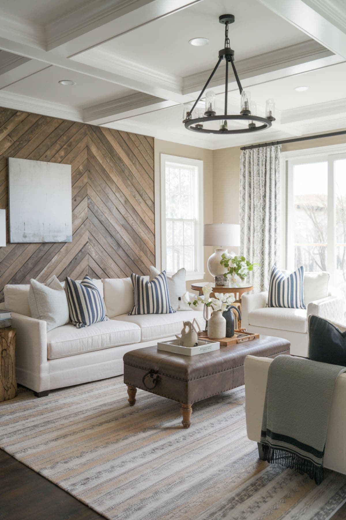 Herringbone Wood Wall