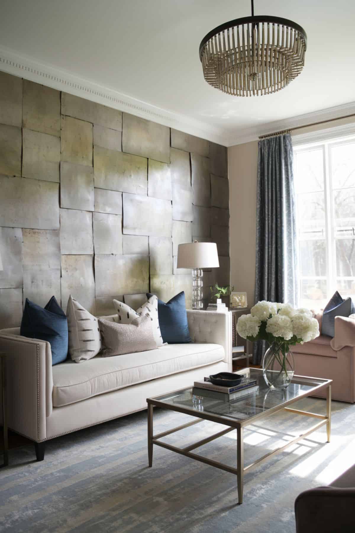 Metallic Accent Wall
