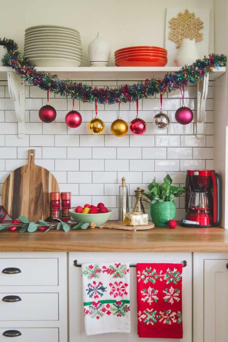 15 Festive Christmas Kitchen Decor