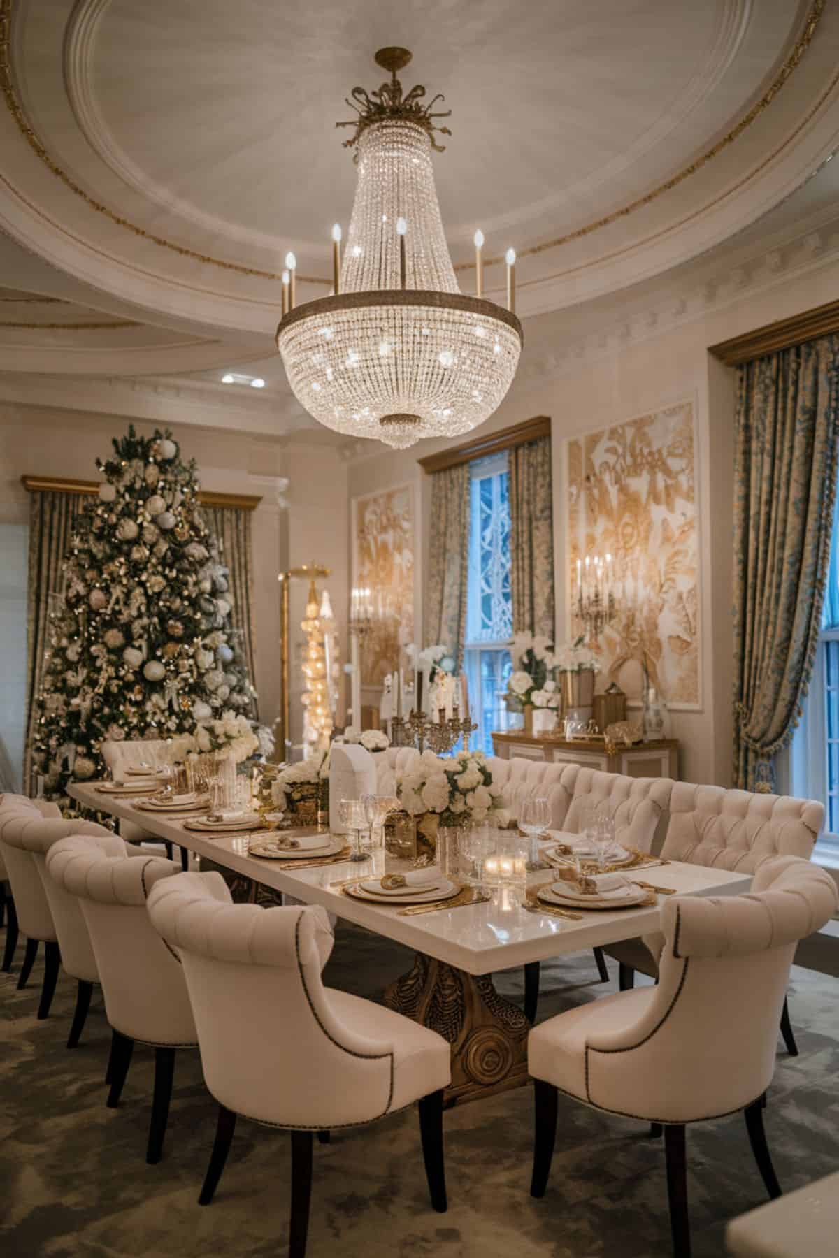 15 Festive Christmas Dining Room Decor Ideas You'll Love