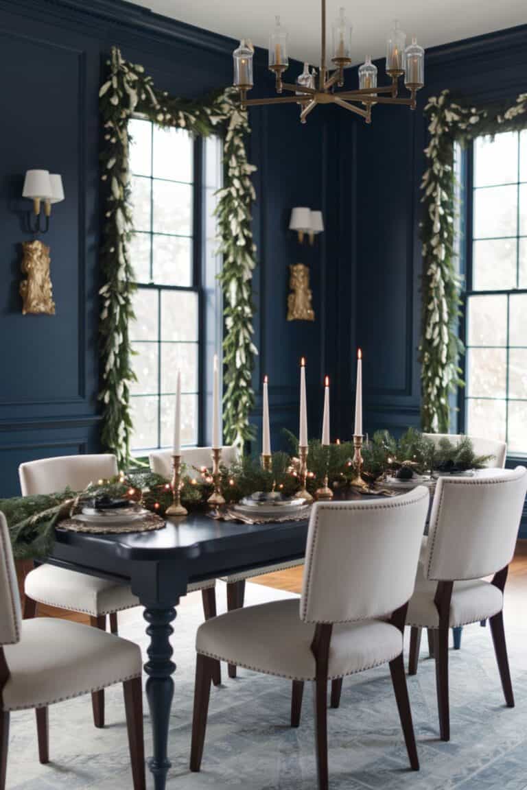 15 Festive Christmas Dining Room Decor