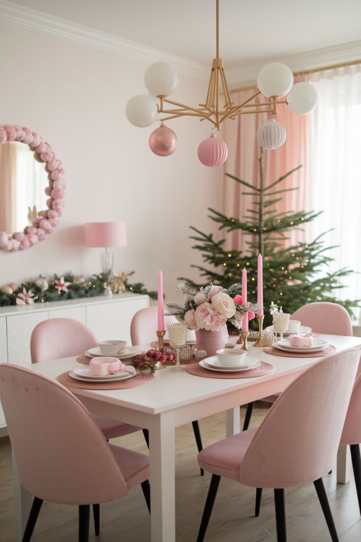 15 Festive Christmas Dining Room Decor
