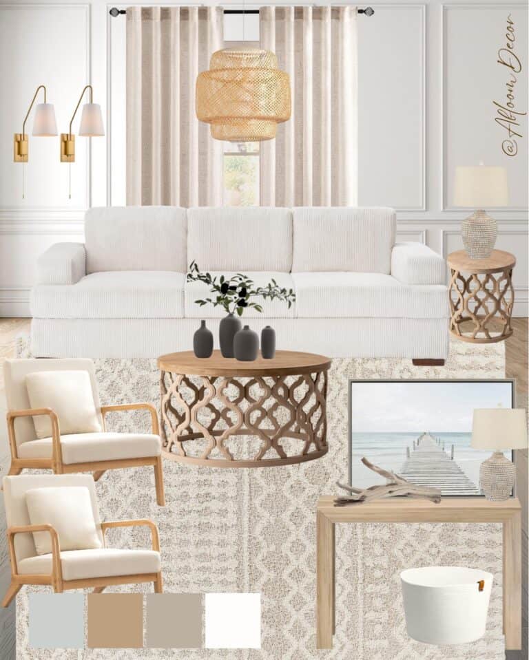 California casual living room