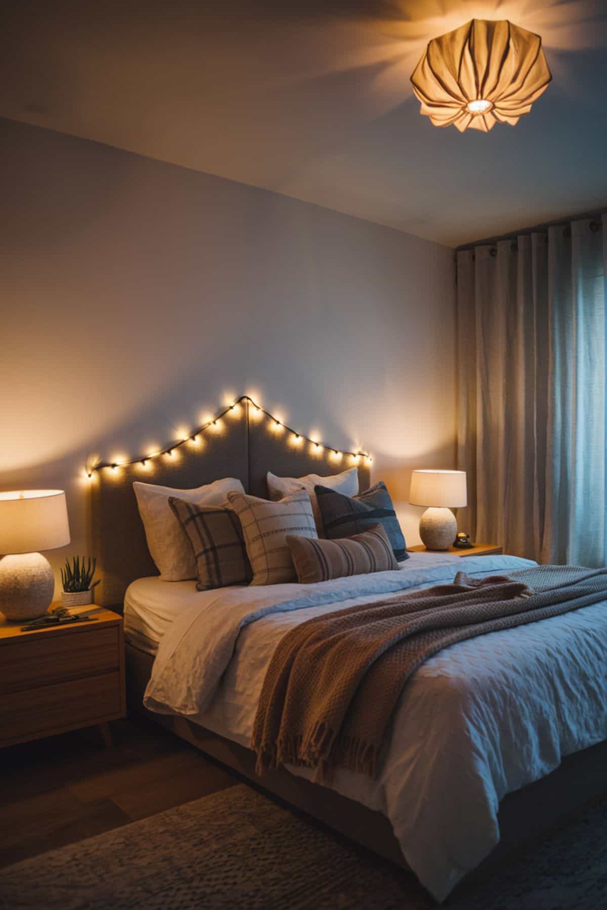 Bedroom Cozy Lighting Ideas