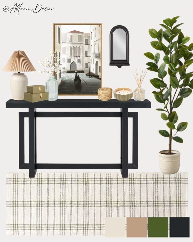 Venice Inspired Entryway Design Idea