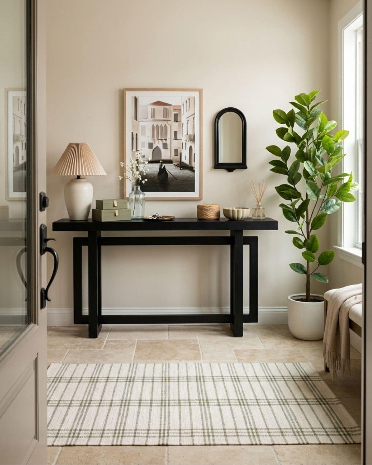 Venice Inspired Entryway Design Idea - Abloom Decor