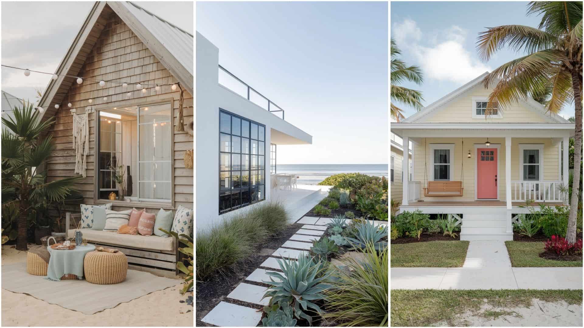 Elegant Coastal Beach House Exterior Design For Timeless Appeal Elegant Coastal Beach House Exterior Design For Timeless Appeal
