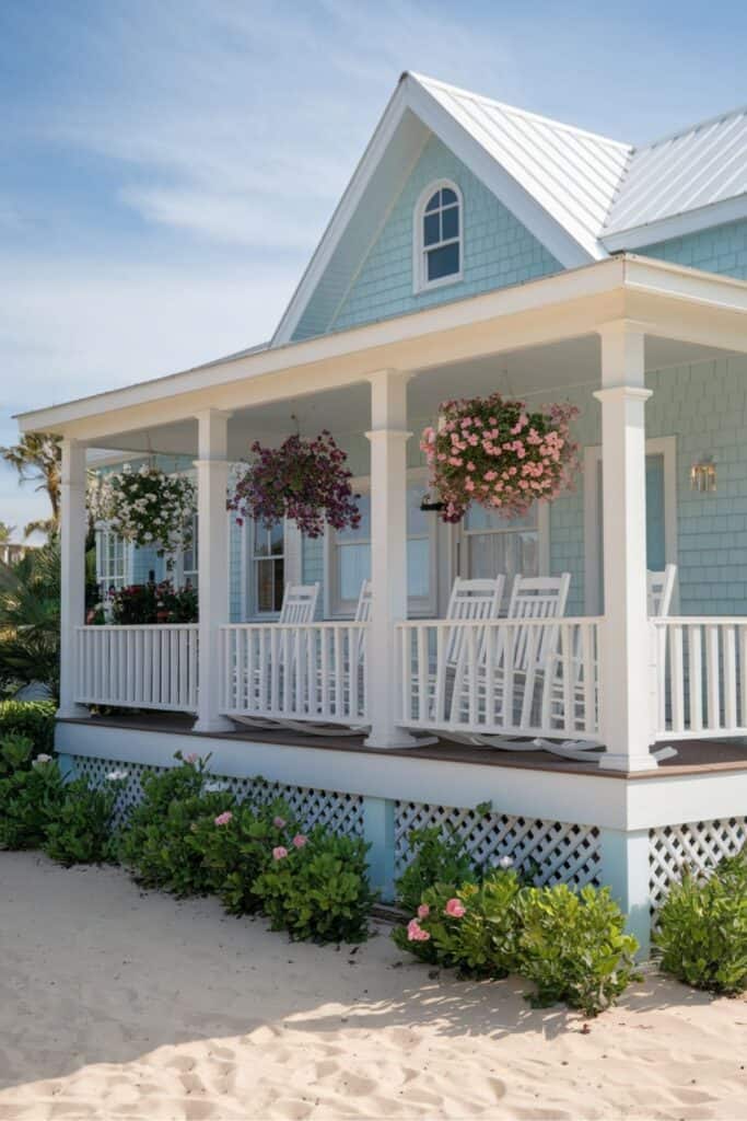 Dreamy Beach House Exterior Ideas - Abloom Decor