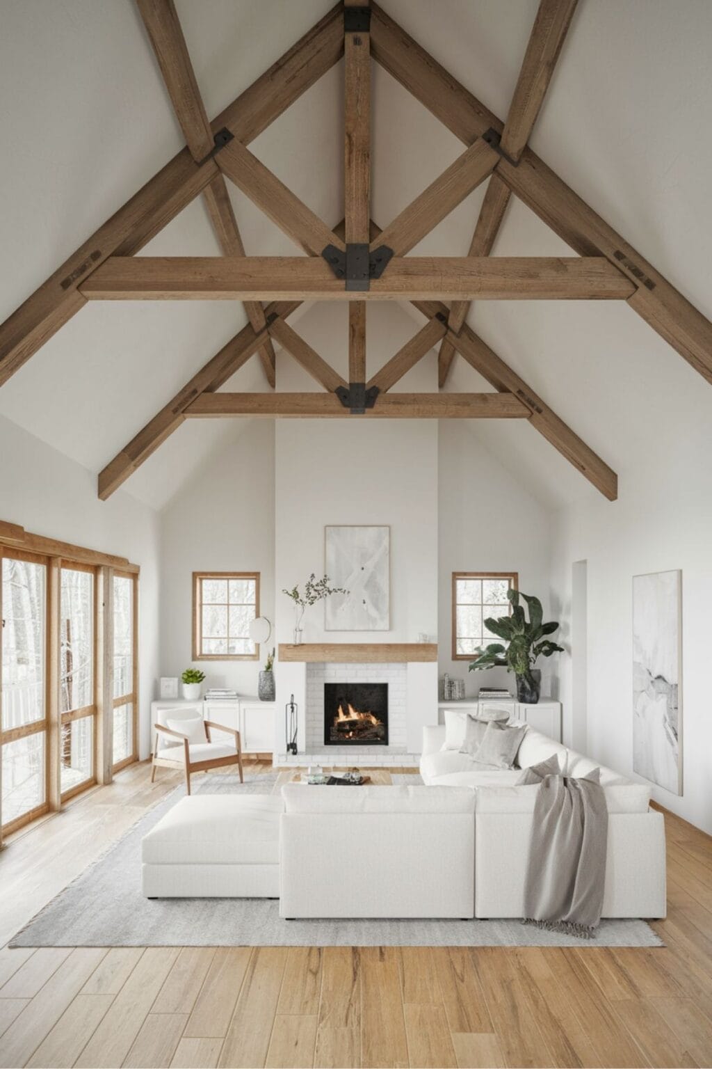 View of 20 Scandinavian Living Room Ideas To Inspire