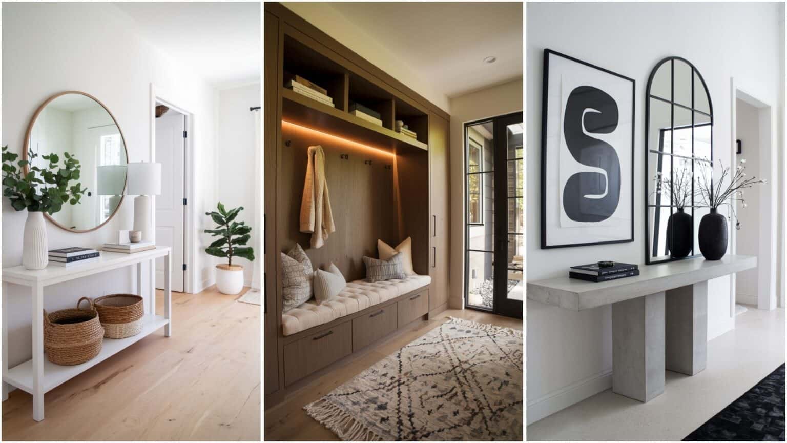20 Modern Entryway Ideas That are Sure To Impress