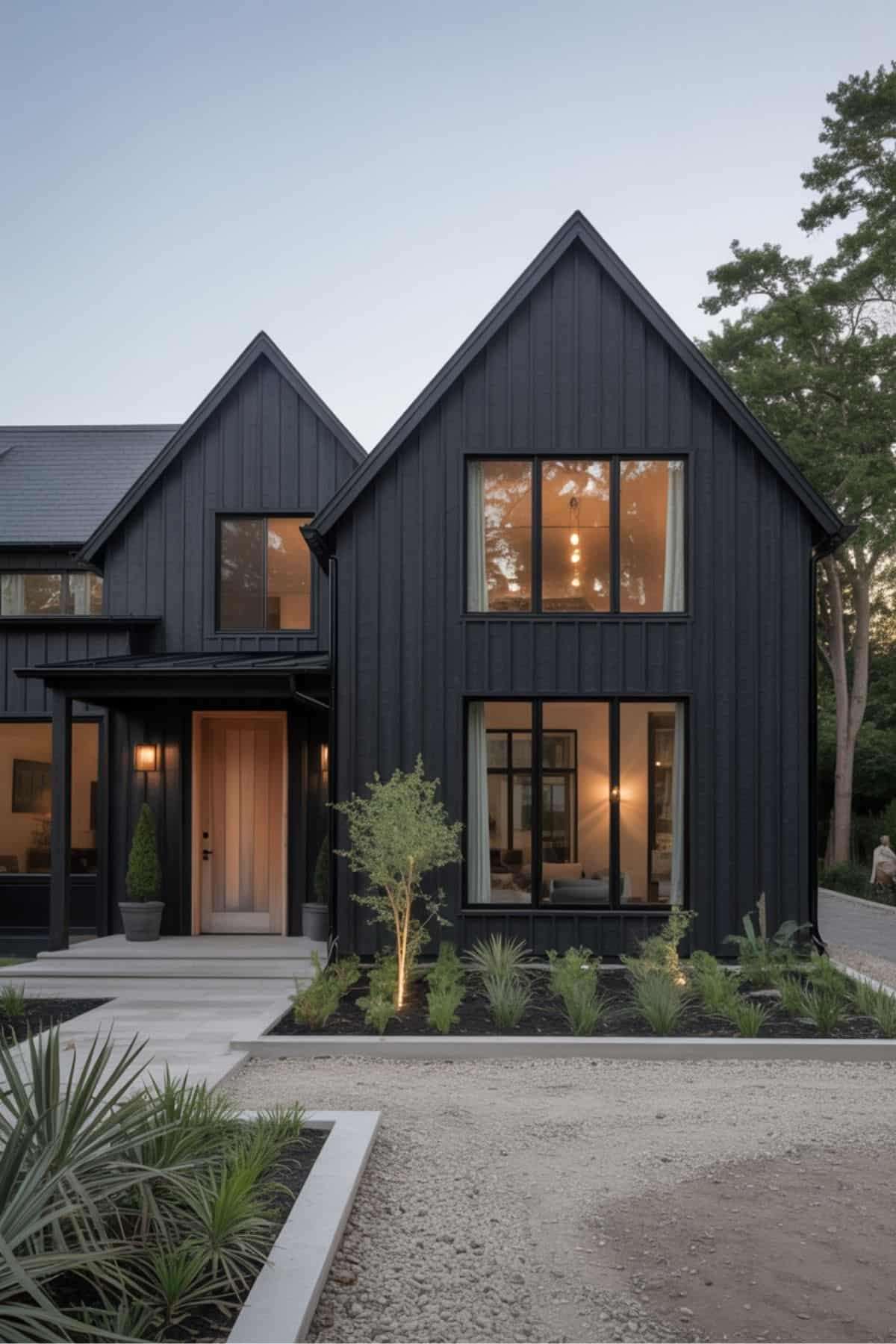 Bold Exterior with Moody Style