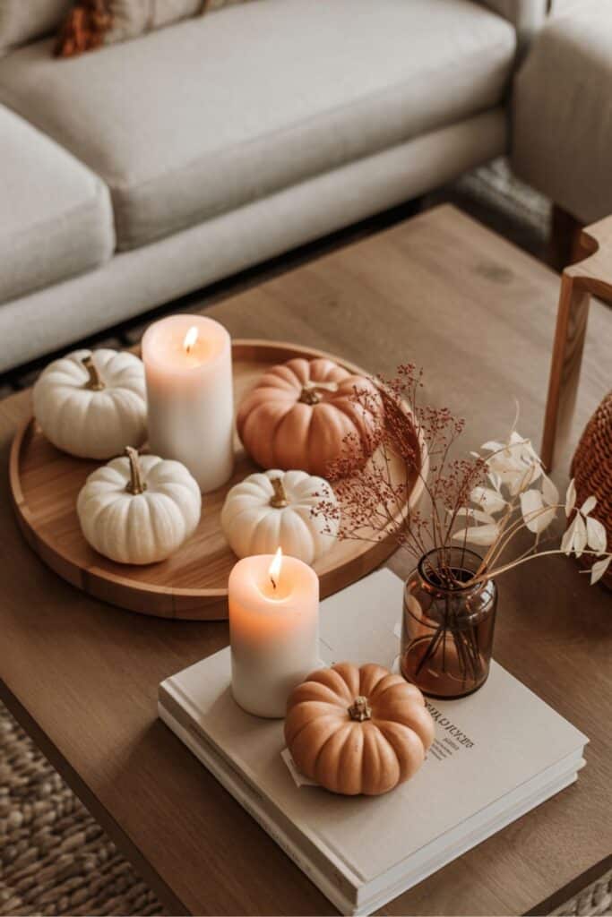 Fall Coffee Table Decor Ideas