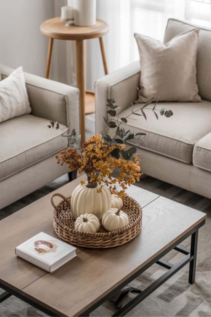 Fall Coffee Table Idea