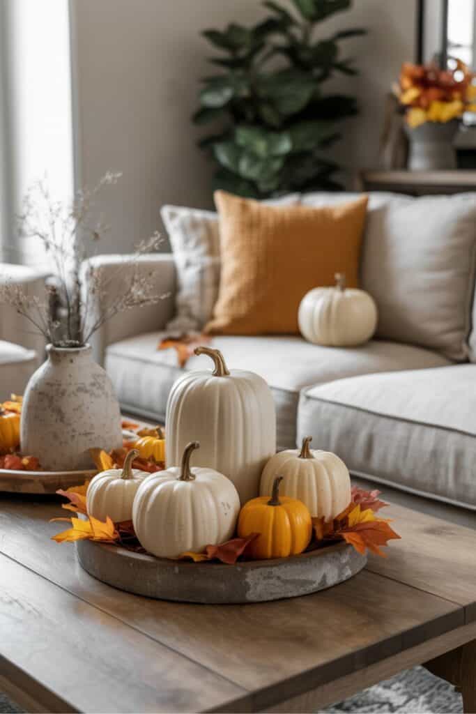 fall coffee table