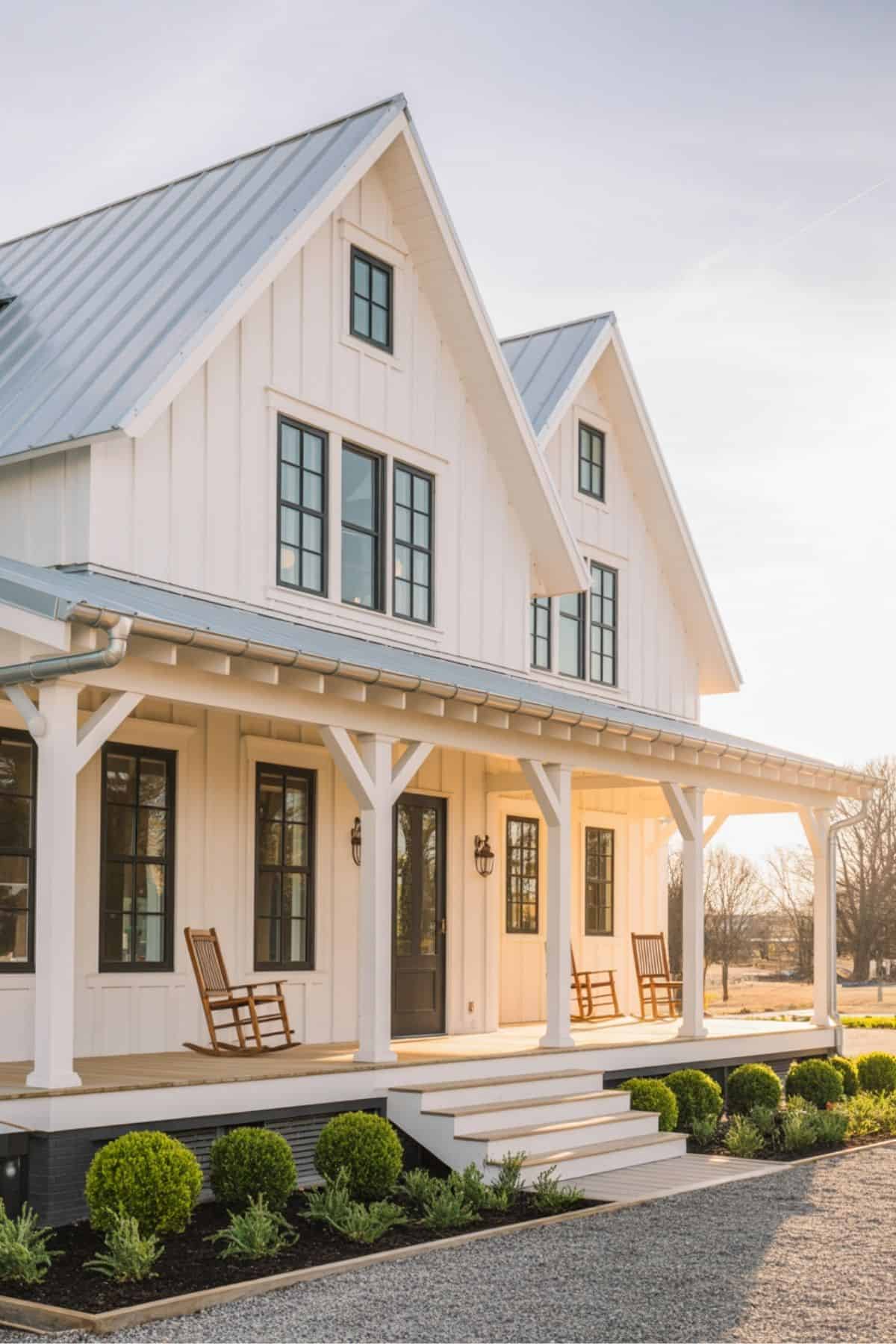 Porch Rockers and a Golden Glow