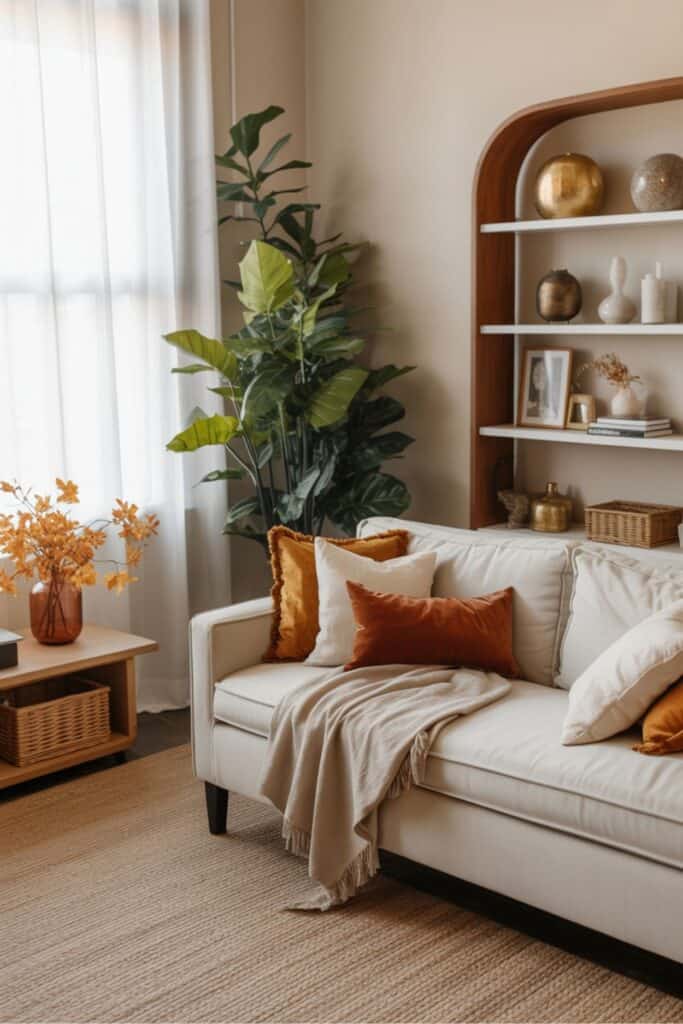 fall living room