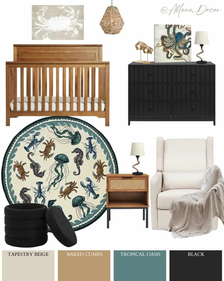 Sea-Inspired Nursery Design