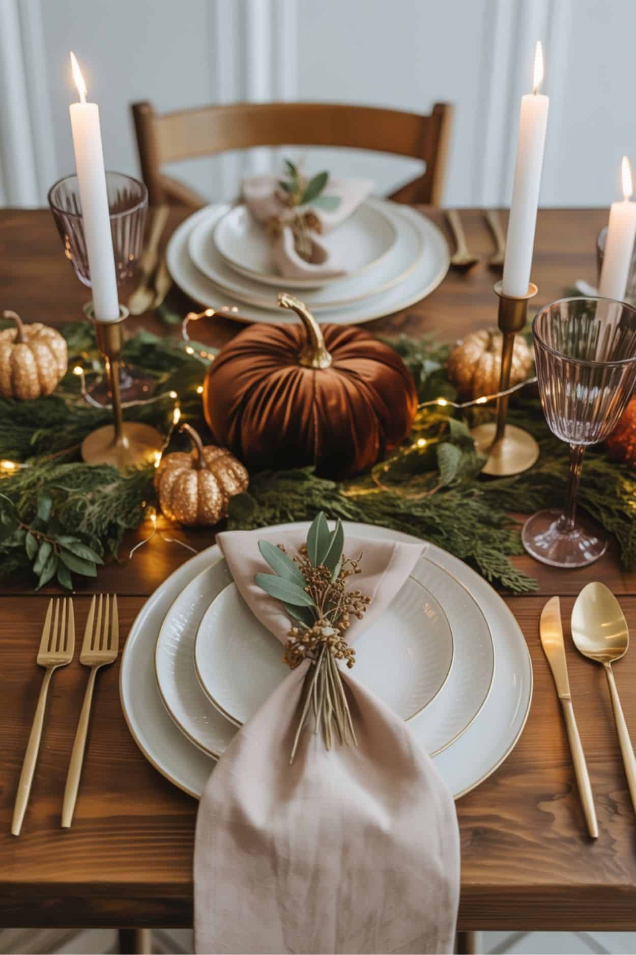 How to Create a Beautiful Thanksgiving Tablescape