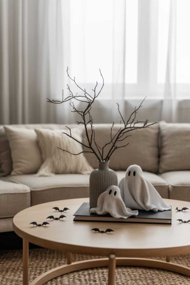 Halloween Coffee Table Decor For a Stylish Spooky Space
