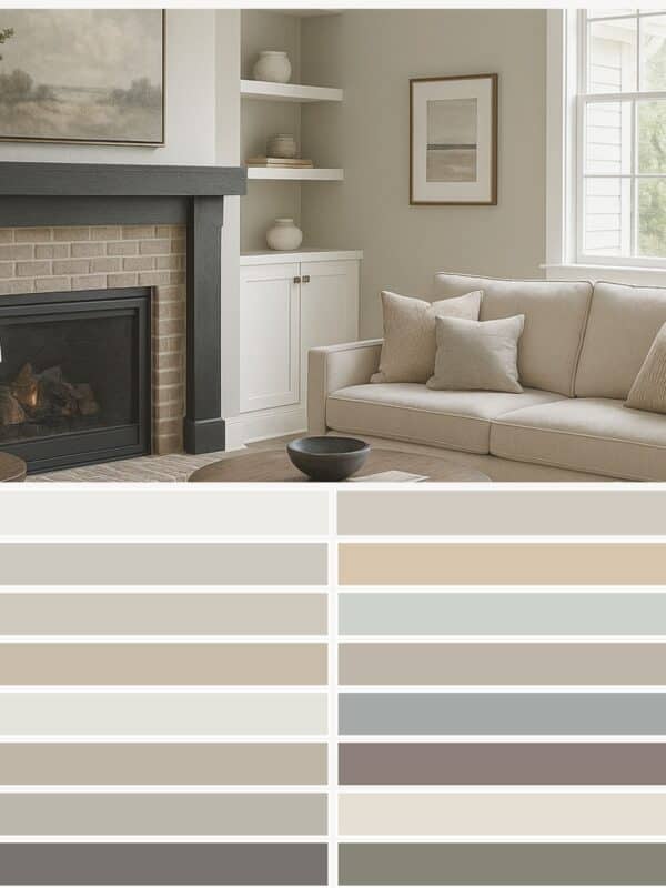 Modern farmhouse Whole House Color Palette