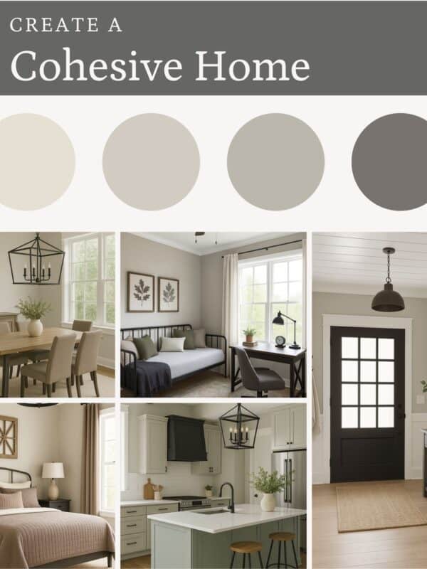 modern farmhouse whole house color palette 1
