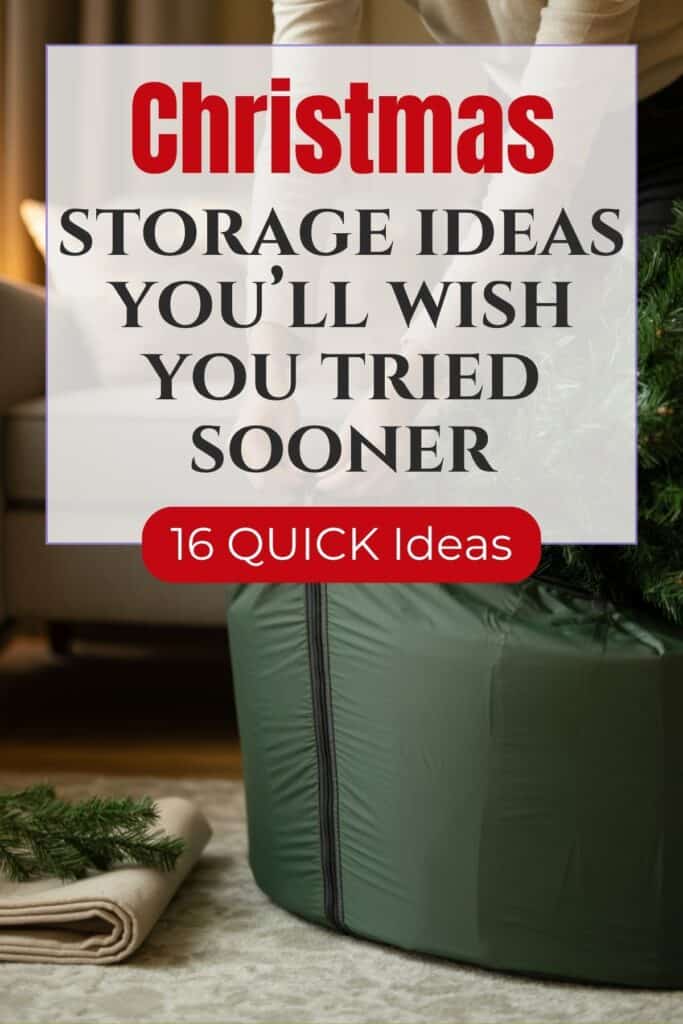 CHRISTMAS STORAGE IDEAS TO TRY
