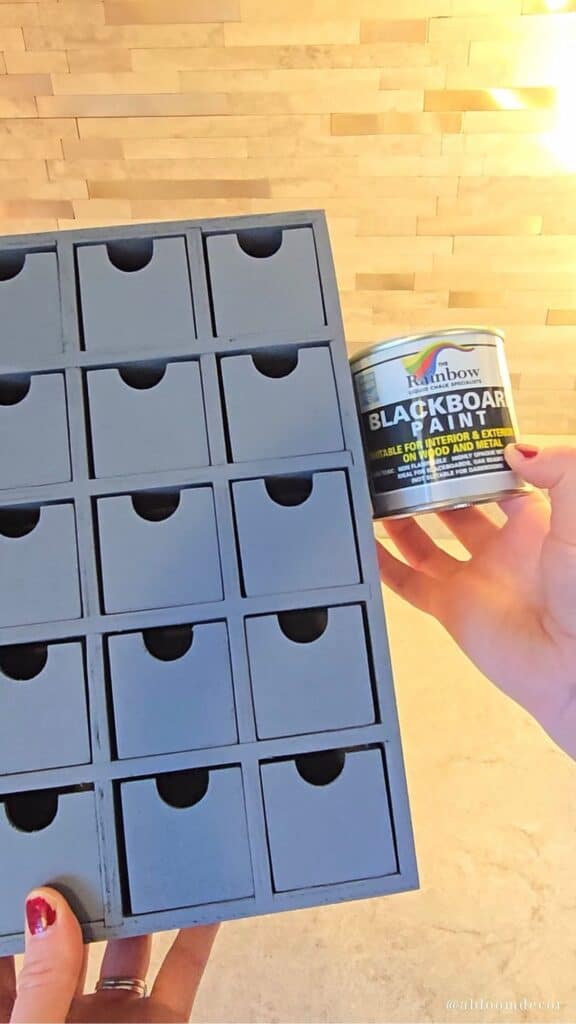 DIY Advent Calendar Step 1