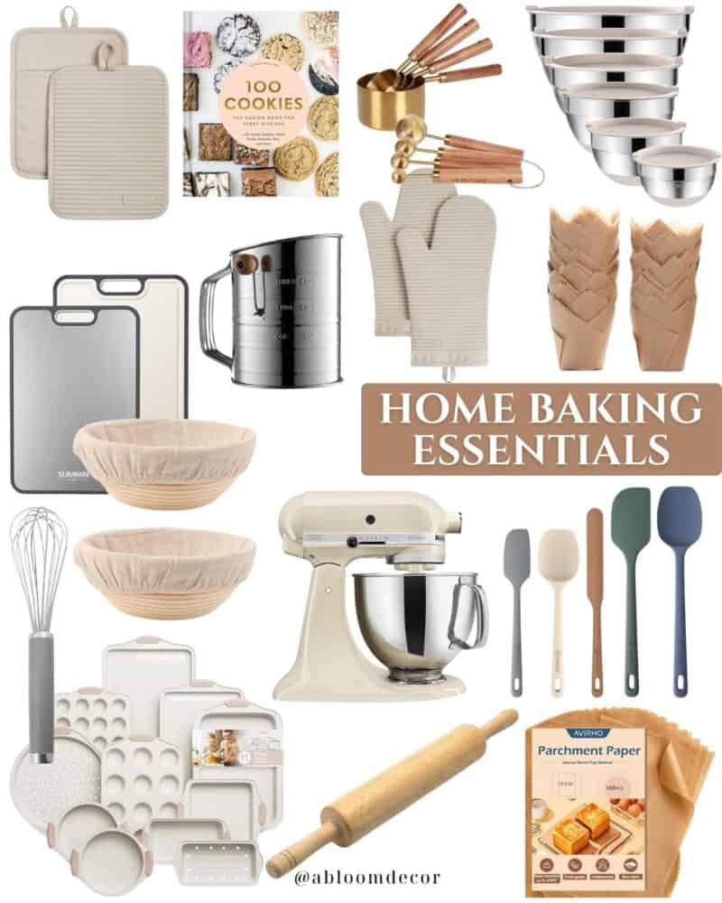 Home Baking Essentials to Make Baking at Home Easier